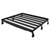 Kit de galerie Slimline II pour benne d'une Volkswagen Amarok (2010 - jusqu'à présent) avec EGR RollTrac - de Front R...