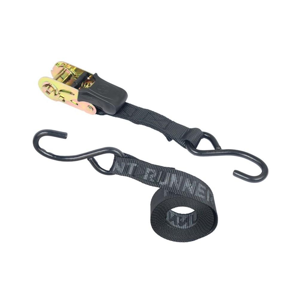 Sangle à cliquet 25 x 2,5m avec crochets
