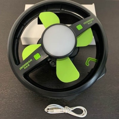 Tentfan- lumière et ventilateur | Ironman 4x4