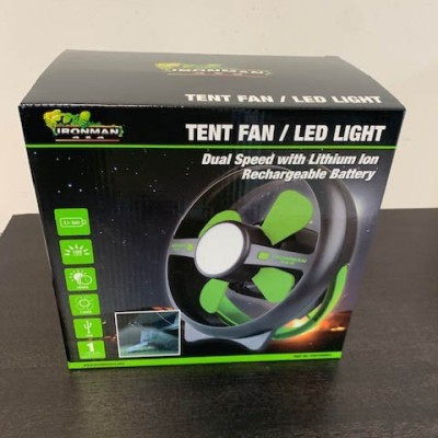 Tentfan- lumière et ventilateur | Ironman 4x4