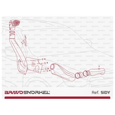 Snorkel Bravo Isuzu D-max N60 2020+