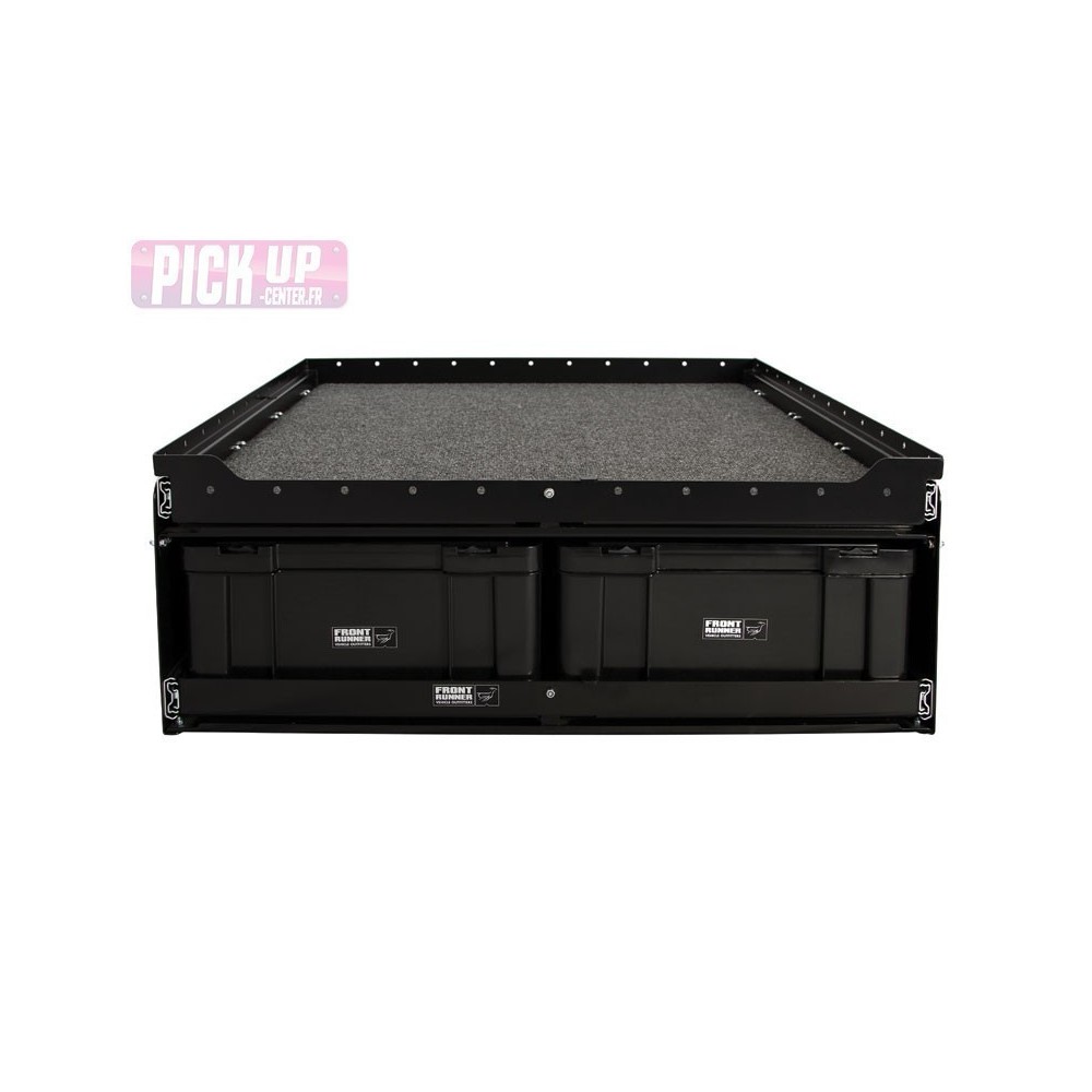 Tiroir pour 6 boîtes Cub avec plateau coulissant au-dessus du tiroir - de Front Runner