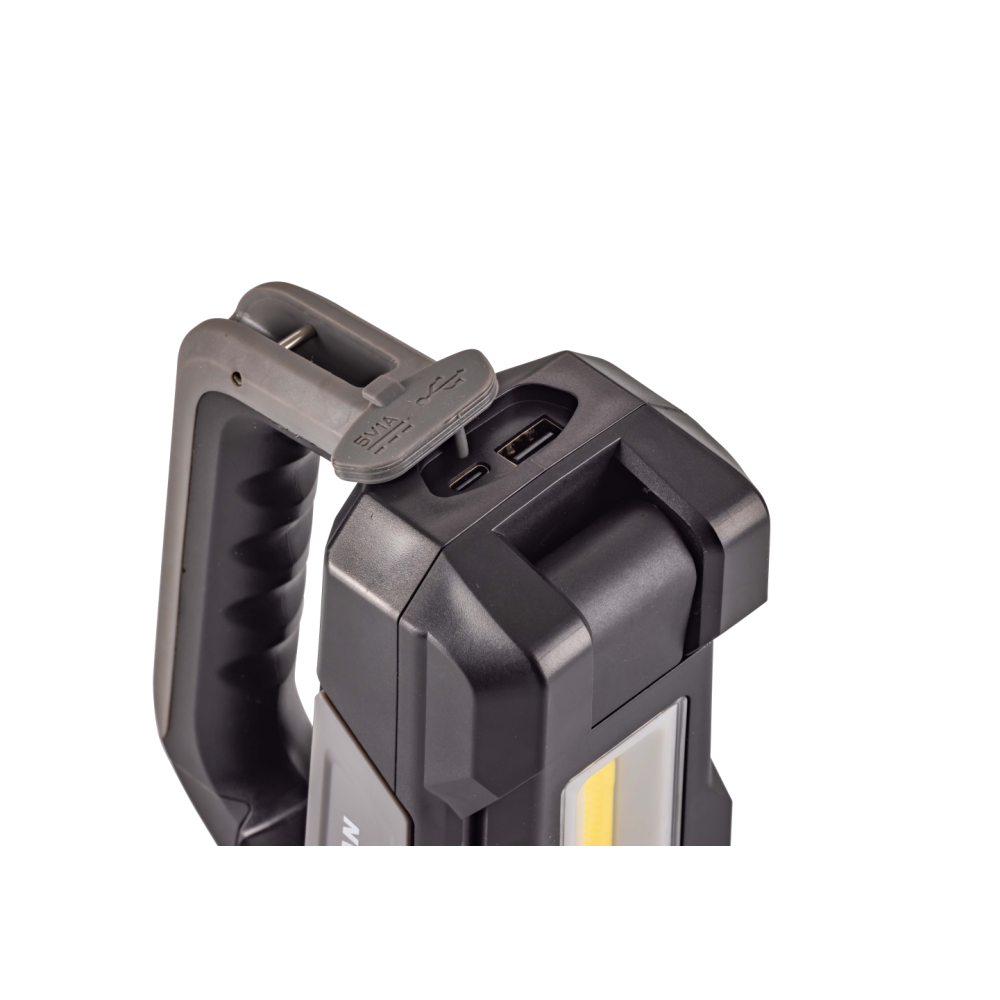 Lampe DOUBLE SPOT  A LEDS IRONMAN  DOUBLE RECHARGE AVEC POIGNEE  | Ironman 4x4