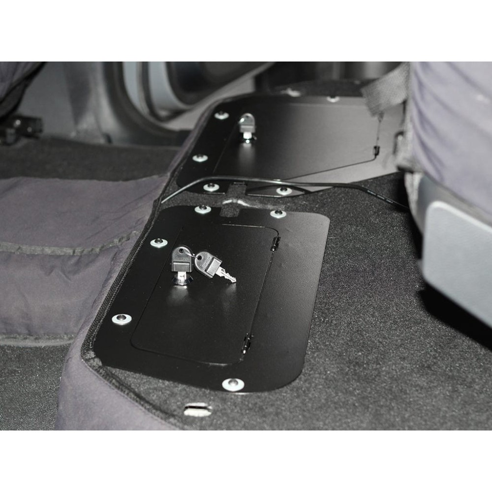 Compartiment de rangement verrouillable sous le siège du Ford Ranger Raptor (2020-2022)