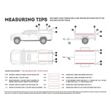 Kit de galerie Slimline II pour une remorque ou un hard top de Pick-Up avec rails d'origine/ 1475mm (l) X 954mm (L) - de Front R