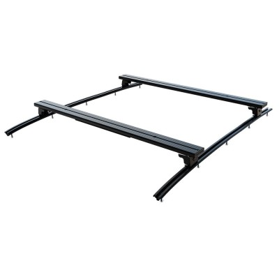 Kit de barres de toit pour une Toyota Hilux Revo DC (2016 - jusqu'à présent) / Rails AND Pieds