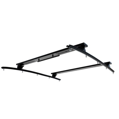 Kit de barres de toit pour une Toyota Hilux Revo DC (2016 - jusqu'à présent) / Rails AND Pieds