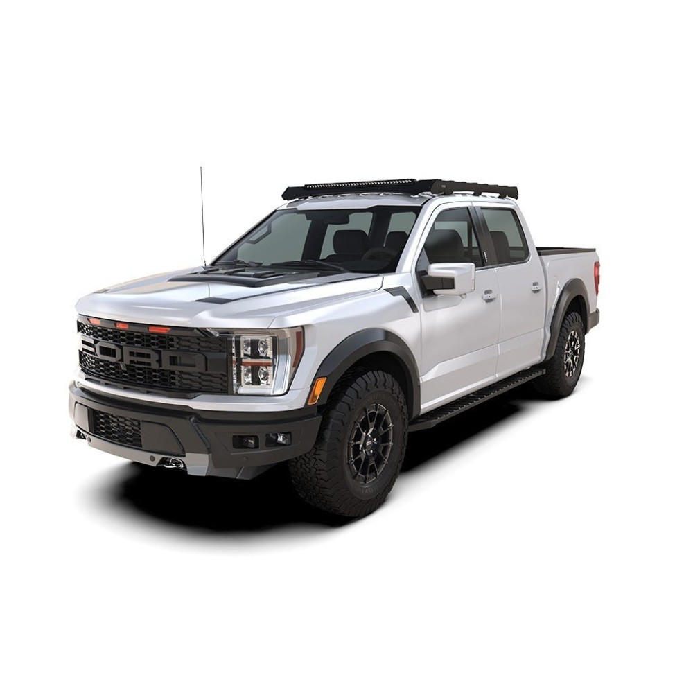 Déflecteur de vent 40in pour barre lumineuse de galerie Slimsport du Ford F150 Crew Cab (2021-jusqu'à présent)