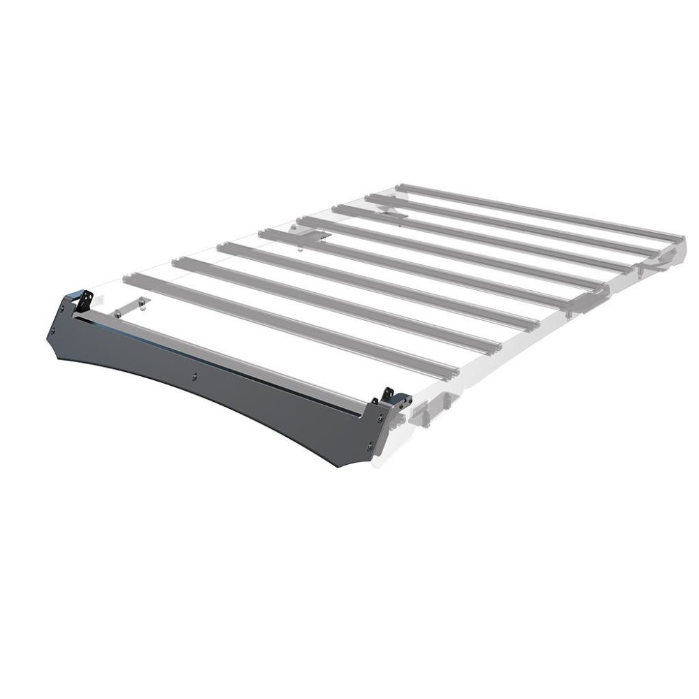 Déflecteur de vent 40in pour barre lumineuse de galerie Slimsport du Ford F150 Crew Cab (2021-jusqu'à présent)