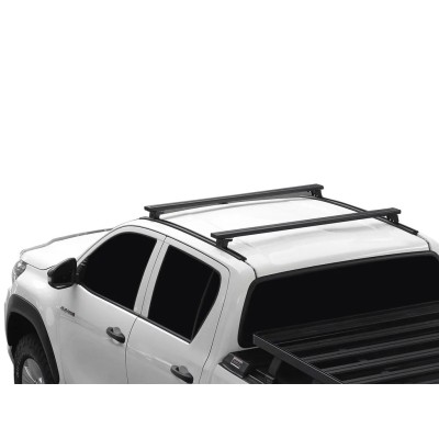 Kit de barres de toit pour une Toyota Hilux Revo DC (2016 - jusqu'à présent) / Rails AND Pieds