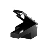 Coffre-fort sous la console d’une Toyota Land Cruiser 76 - de Front Runner