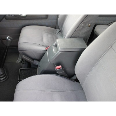 Coffre-fort sous la console d’une Toyota Land Cruiser 76 - de Front Runner