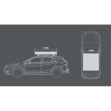 Tente de toit UBER LITE Ironman 4x4 dimensions 2