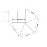 AUVENT 270° IRONMAN AUTO PORTANT AVEC LEDS chez sifa 4x4.com