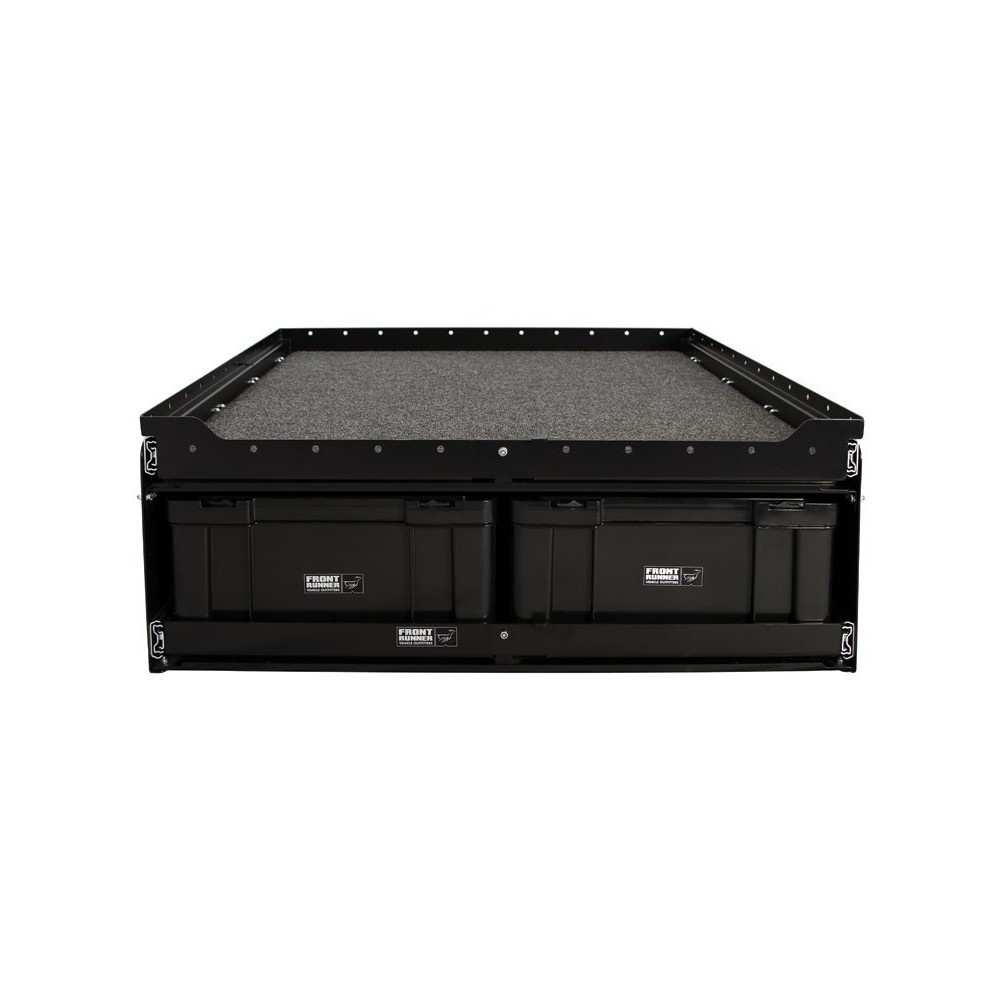 Tiroir pour 6 boîtes Cub avec plateau coulissant au-dessus du tiroir - de Front Runner