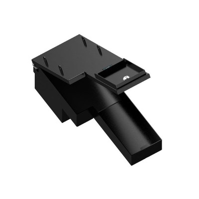 Coffre-fort sous la console d’une Toyota Land Cruiser 76 - de Front Runner