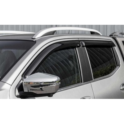 Deflecteur d'air Nissan Np300  Dark Smoke 2016+ Double Cab