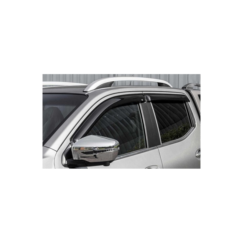 Deflecteur d'air Nissan Np300  Dark Smoke 2016+ Double Cab