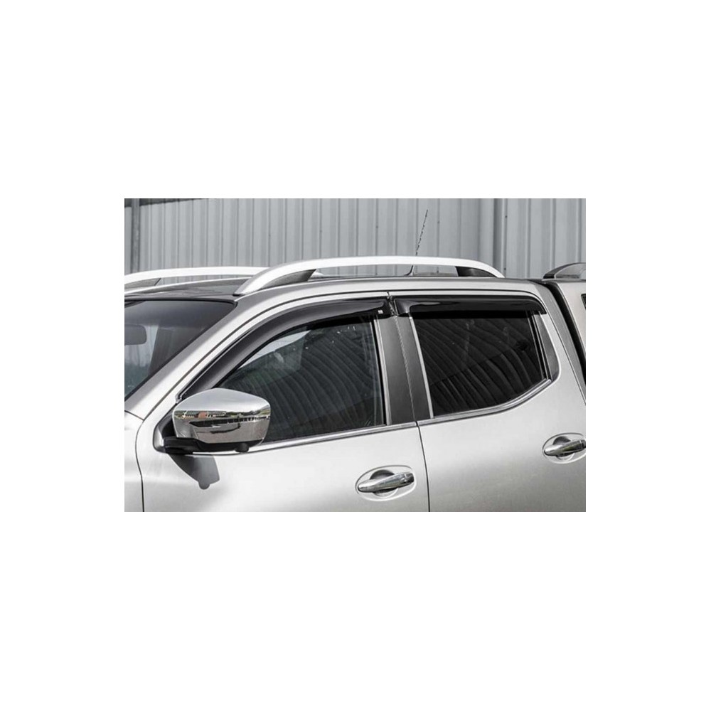 Deflecteur d'air Nissan Np300  Dark Smoke 2016+ Double Cab
