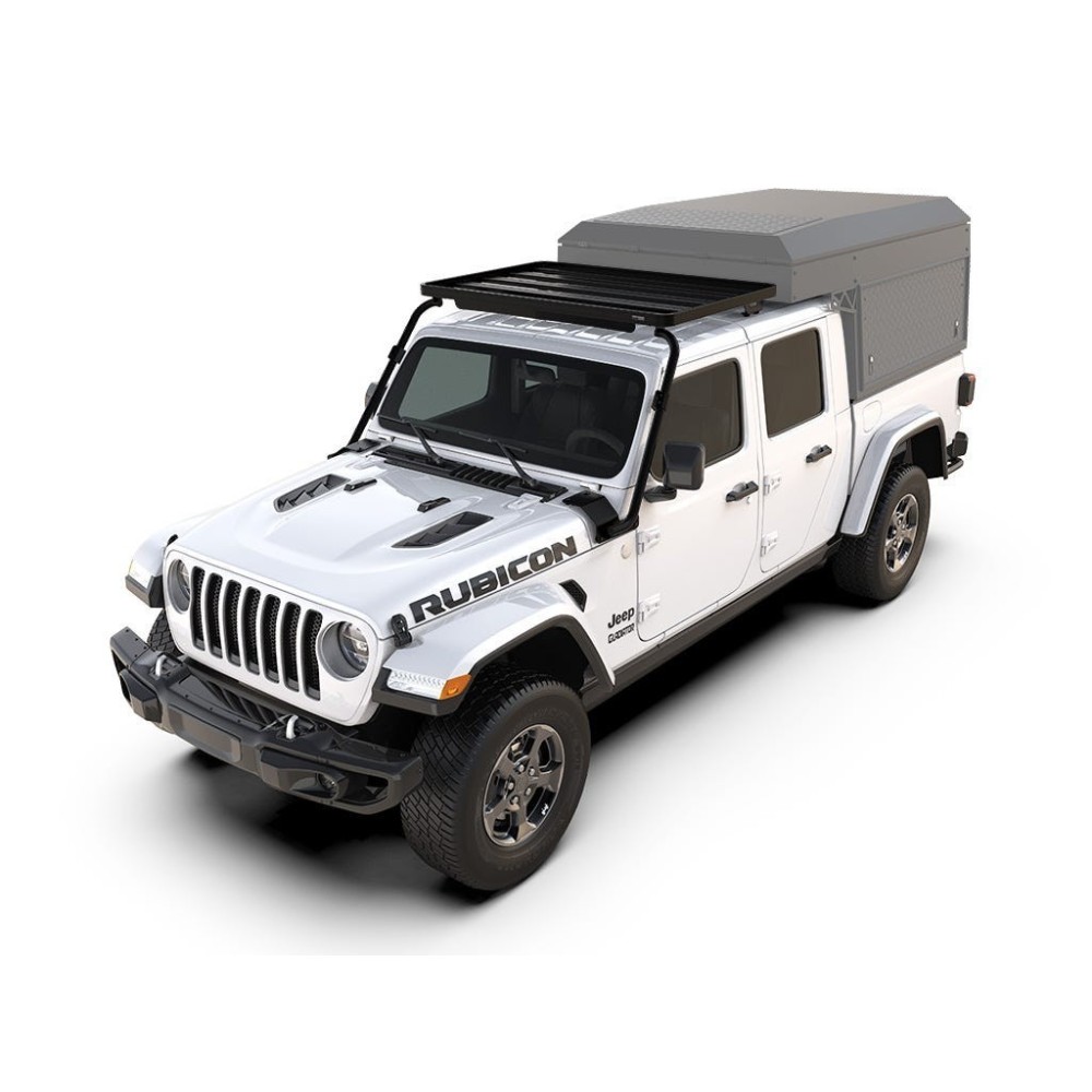 Kit de galerie Slimline II pour le Jeep Gladiator JT (2019- jusqu'à présent) avec Cab Over Camper - de Front Runner