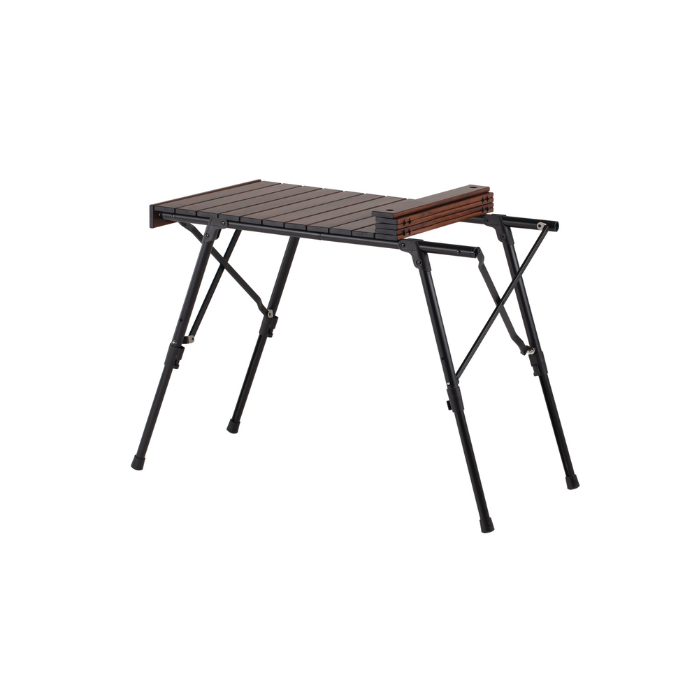 Table de camping alu /bois reglable ironman