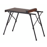 Table de camping alu /bois reglable ironman