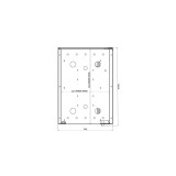 Glissière Cargo/Glissière Réfrigérateur / Moyenne 55L