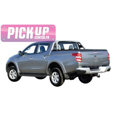 BACHE SOUPLE NOIRE MITSUBISHI L200 2016+ / FIAT FULLBACK 2016+ CLUB CAB