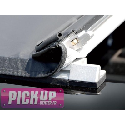 BACHE SOUPLE NOIRE MITSUBISHI L200 2016+ / FIAT FULLBACK 2016+ CLUB CAB