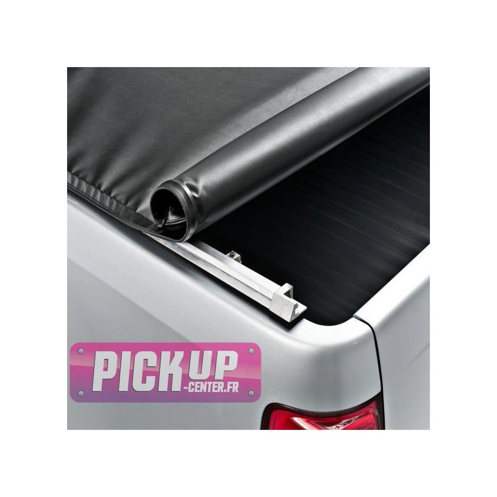 BACHE PLATE NOIRE TOYOTA HILUX 2016+ EXTRA CABINE