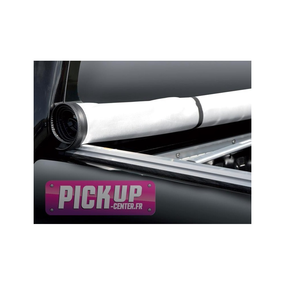 BACHE PLATE NOIRE TOYOTA HILUX 2016+ EXTRA CABINE