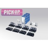 Barres De Toit Transversales Acier Ford Ranger 2012+ Double Cab (Paire)