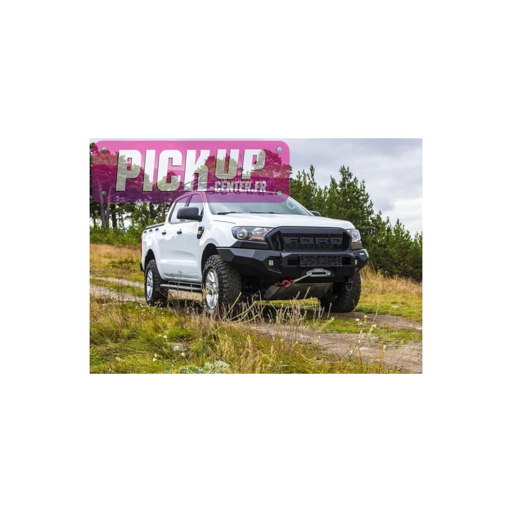 Pare Choc Avant Aluminium Rival Ford Ranger 2012+ Sans Leds