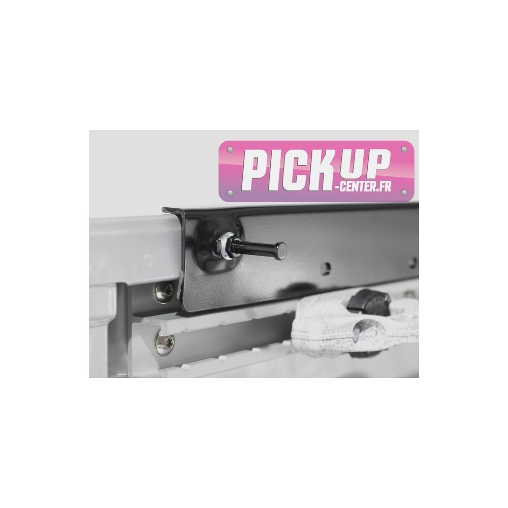 Tonneau Cover Aluminium Ford Ranger Double Cab 2012+ Compatible Roll Bar D'origine