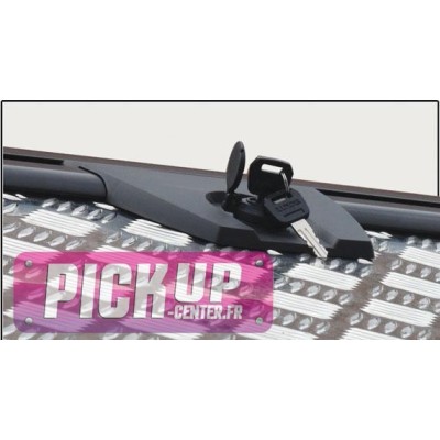 Tonneau Cover Aluminium Ford Ranger Double Cab 2012+ Compatible Roll Bar D'origine