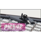 Tonneau Cover Aluminium Ford Ranger Double Cab 2012+ Compatible Roll Bar D'origine