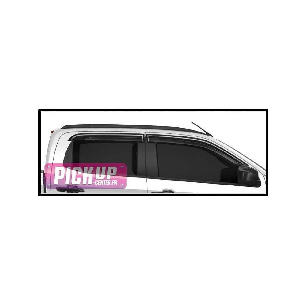 Déflecteurs d'air pour Isuzu D-max 2020+ N60 Single et Space Cab