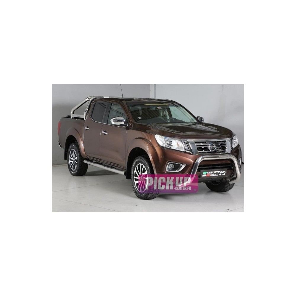 Tube marchepied inox ø76 Nissan Navara NP300 2016+ King Cab