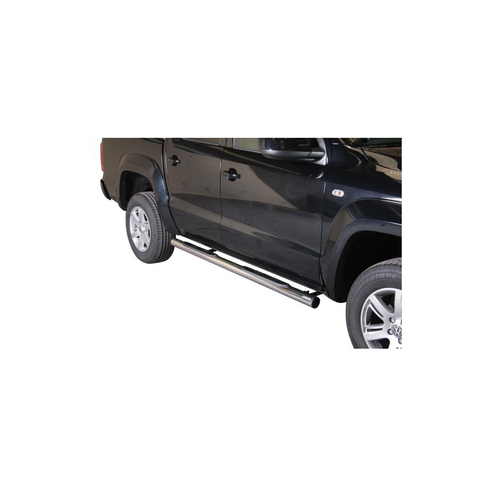 Tubes Marche Pieds Inox Ø76 Volkswagen Amarok 2010+  - MISUTONIDA