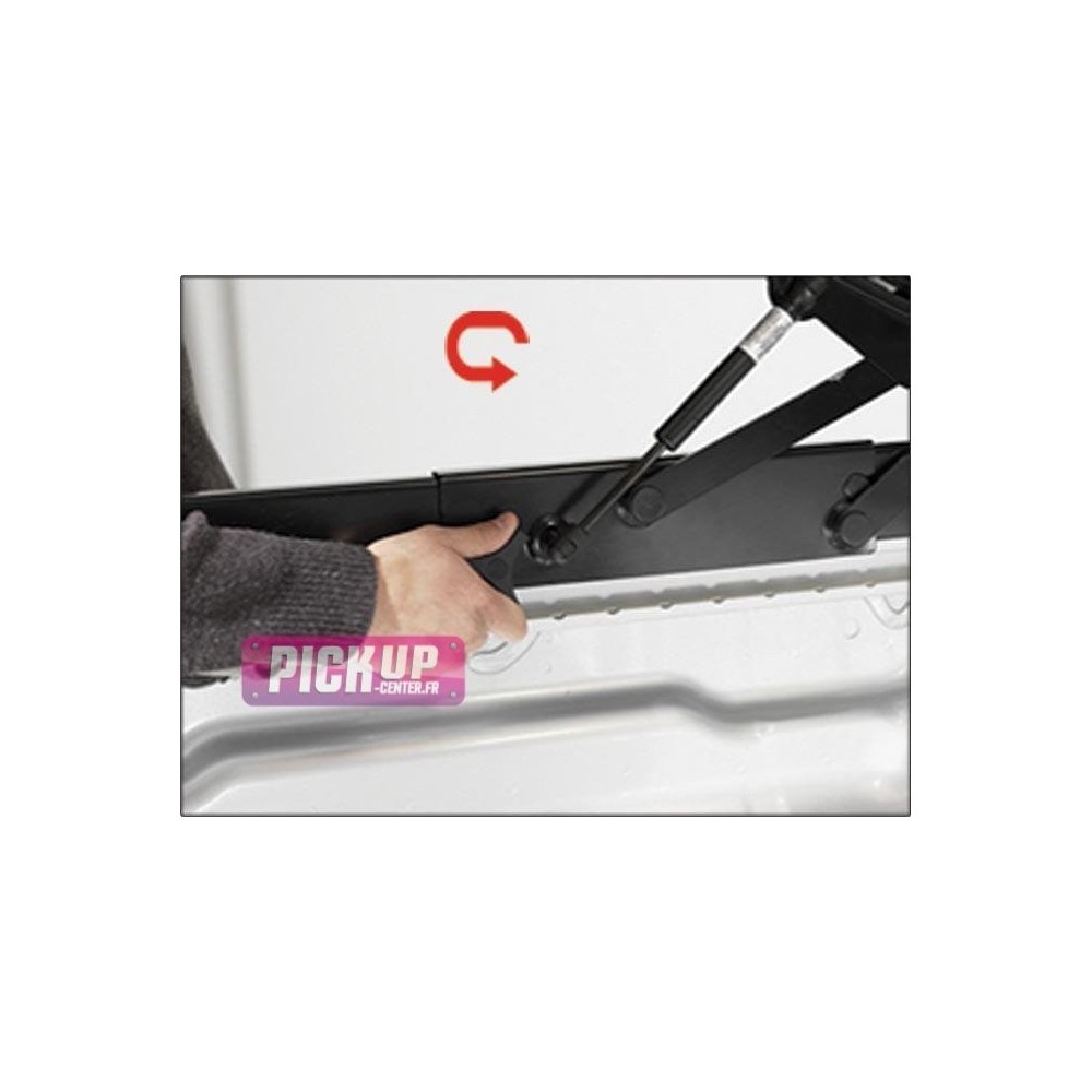 Tonneau cover aluminium Isuzu D-max N60 2020+ composants et plaque centrale