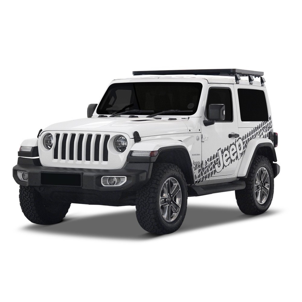 Kit de 1/2 galerie Slimline II pour une Jeep Wrangler JL 2 Portes (2018 - jusqu'à présent)