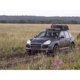 Kit de galerie de toit Slimline II Grab-On pour une Porsche Cayenne (2002-2010) - de Front Runner