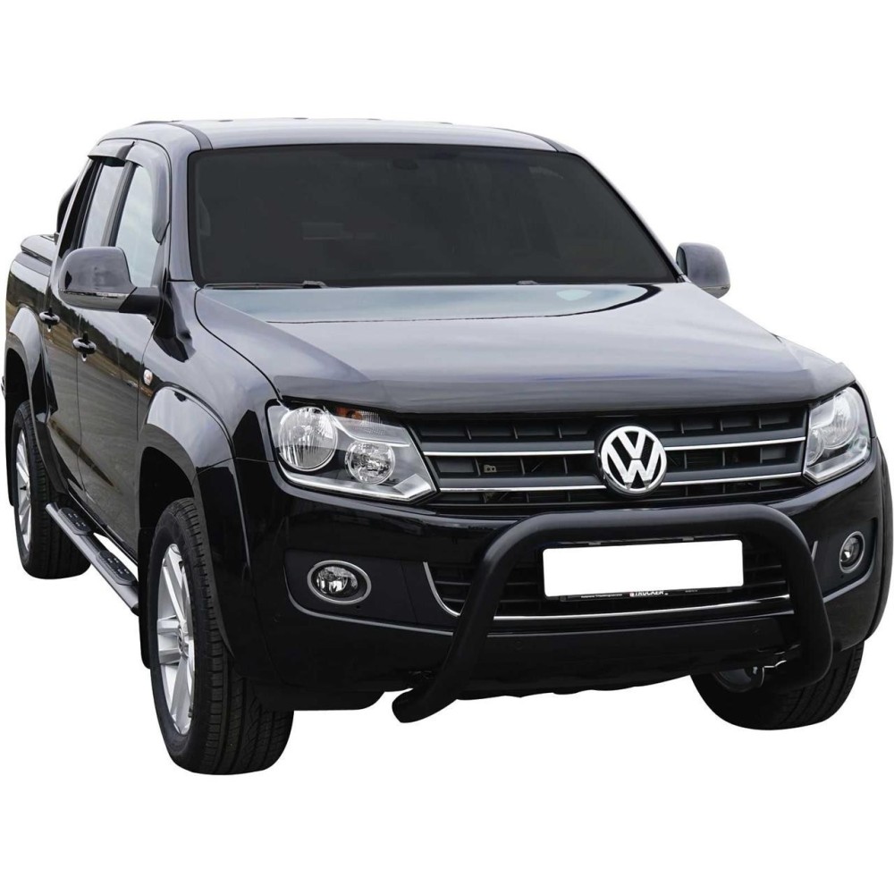 Push Bar INOX Ø76 VOLKSWAGEN AMAROK 2010+ NOIR