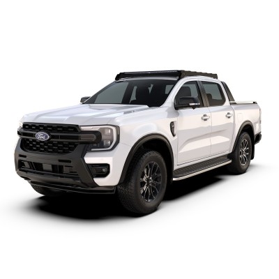 Kit de galerie Slimsport pour le Ford Ranger T6.2 Wildtrak/Raptor Double Cab (2022 - jusqu'à présent) / Prêt pour barre lumineus