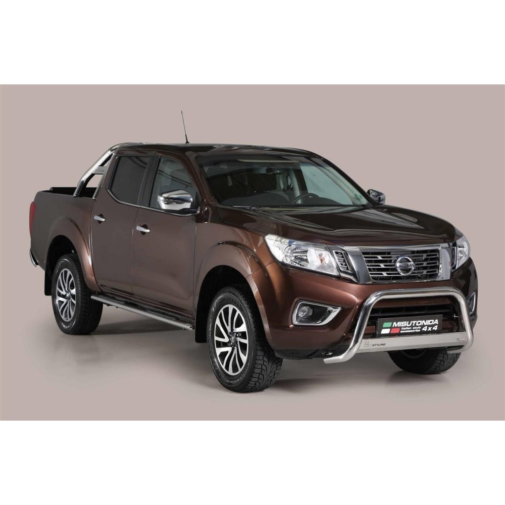 Push bar INOX Ø 63 NISSAN NAVARA NP300 2016+ CE NISSAN NAVARA NP300