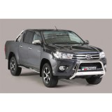 Push bar INOX Ø 63 TOYOTA HILUX 2016+ CE TOYOTA HILUX
