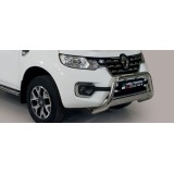 Push Bar INOX Ø 63 RENAULT ALASKAN 2017+ CE