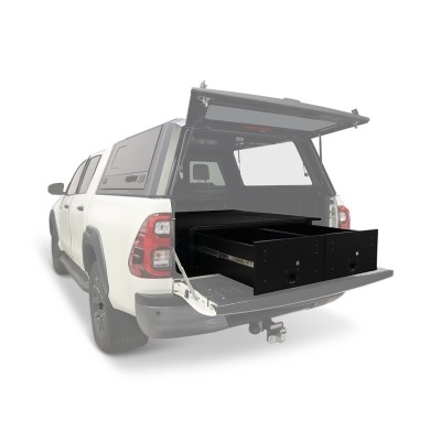 Kit de tiroir pour une Toyota Hilux Revo DC (2016-jusqu'à présent) - de Front Runner