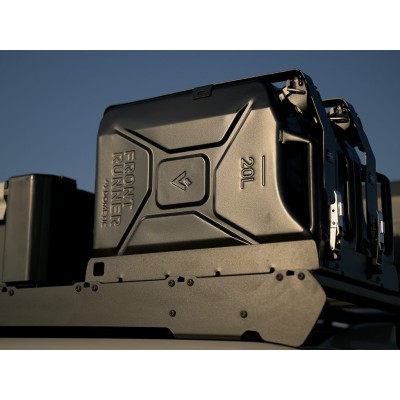 Jerricane à carburant 20l - Finition acier noir