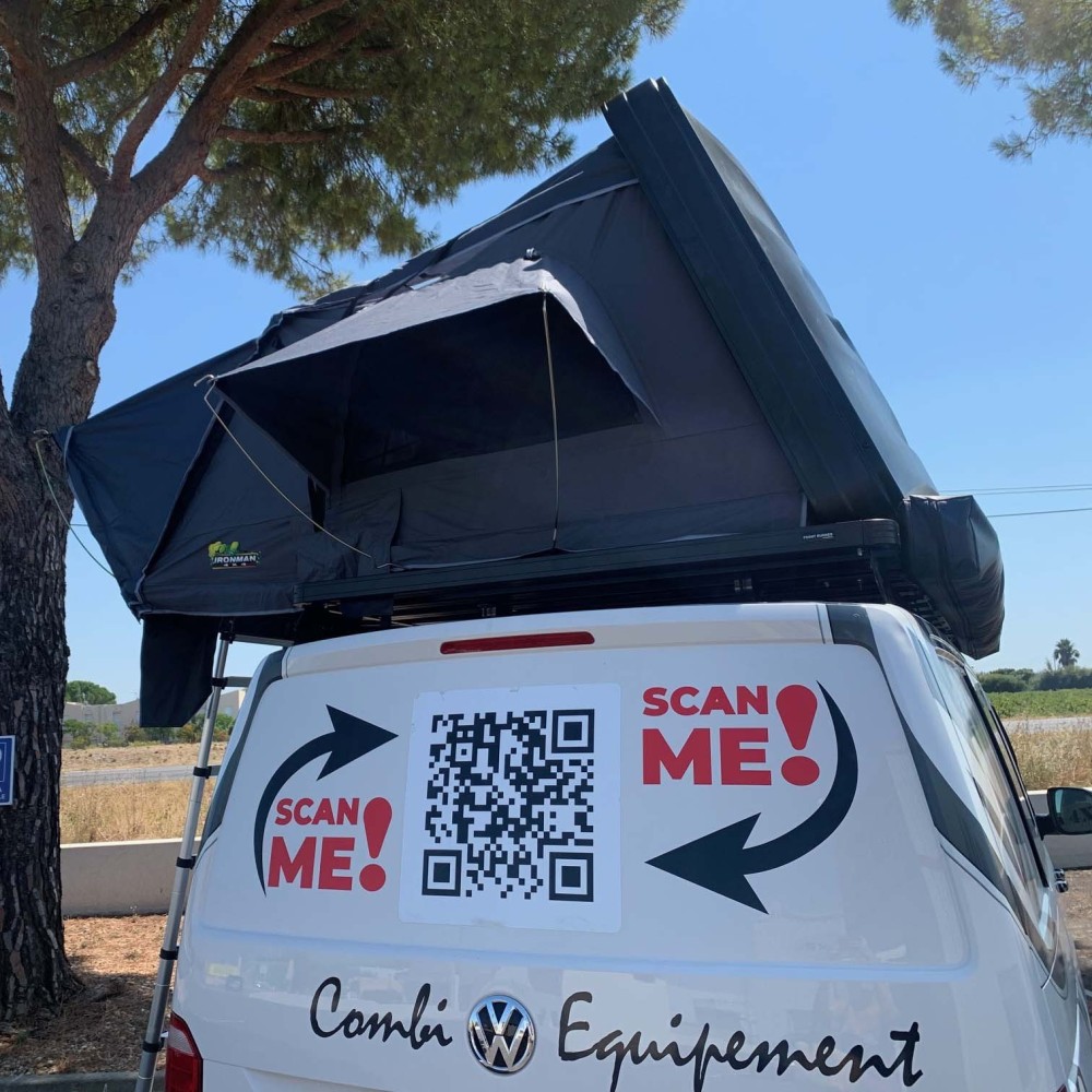 Tente de toit Ironman 4x4 Nomad chez sifa 4x4 importateur - vente directe particuliers et professionnels - voyager en tout quiét